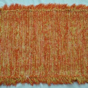 Fluffy Rug, Spicy Orange, 33x19