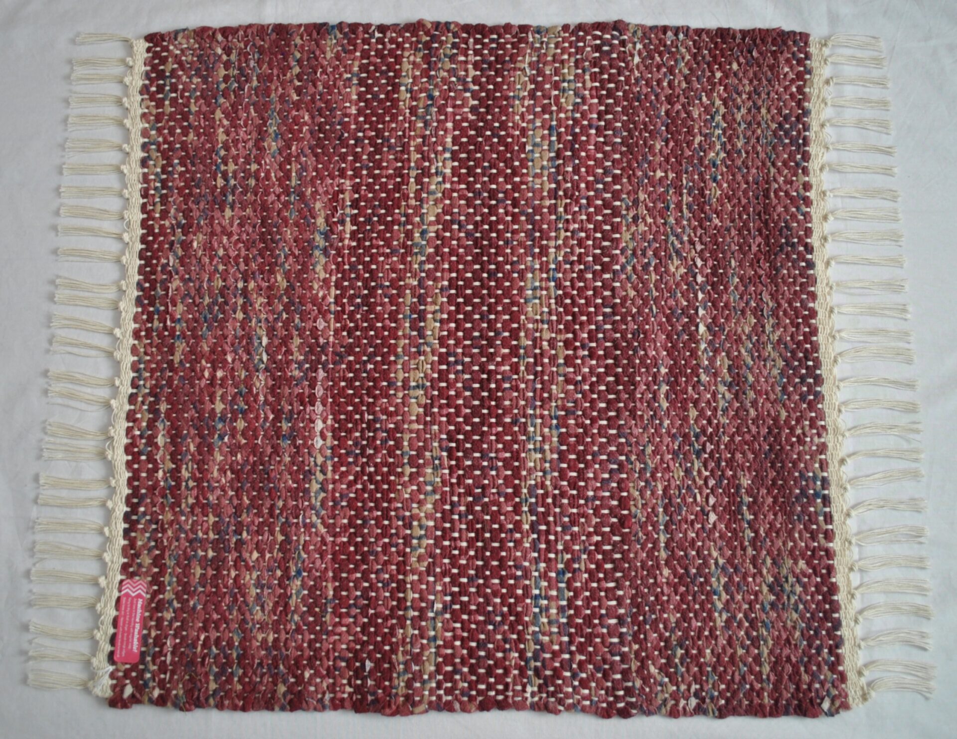 Cotton Rug, Gentle Beauty, 26x25 - Image 7