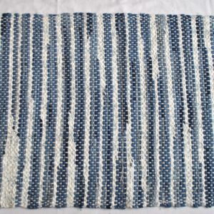 Denim Rug, Blue Ribbon Winner#1, 46x25