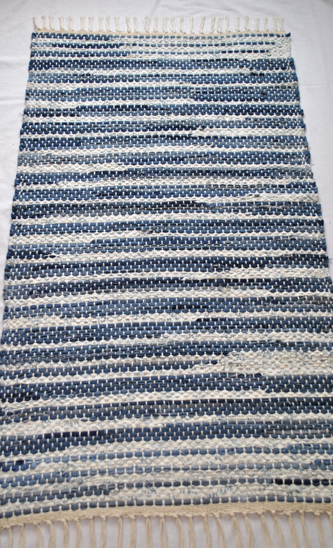 Denim Rug, Blue Ribbon Winner#1, 46x25 - Image 6