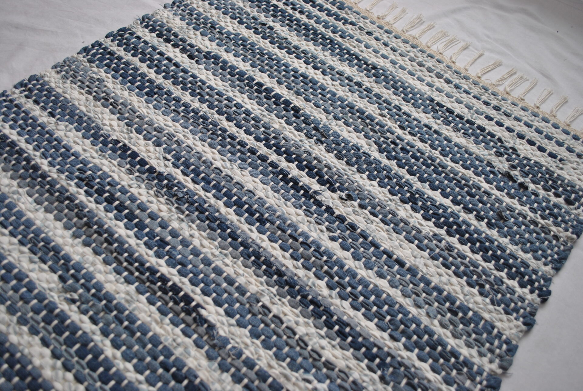 Denim Rug, Blue Ribbon Winner#1, 46x25 - Image 3