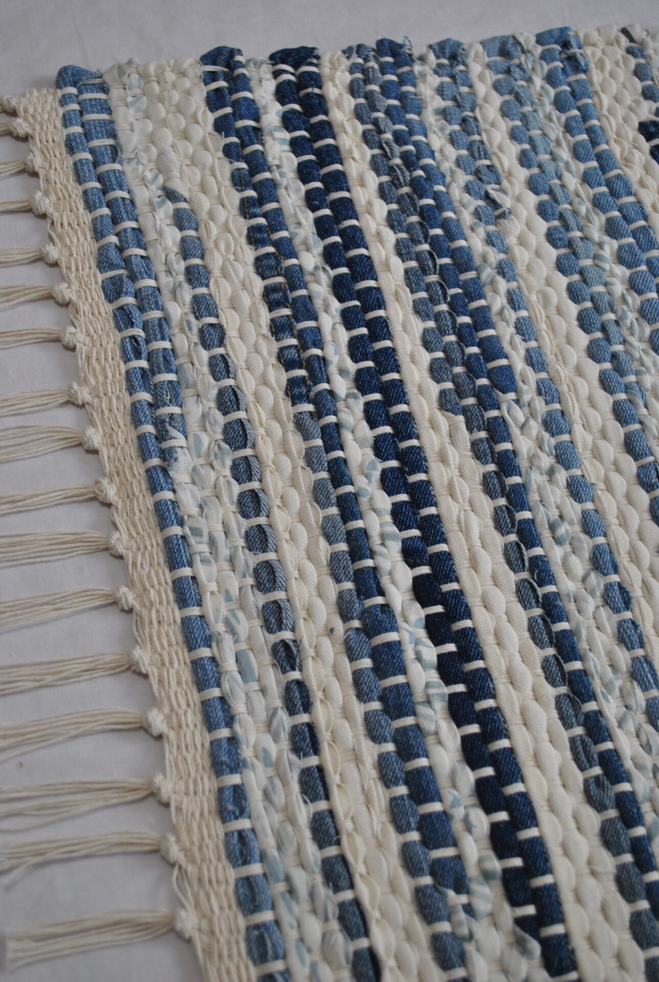 Denim Rug, Blue Ribbon Winner#2, 40x25 - Image 6